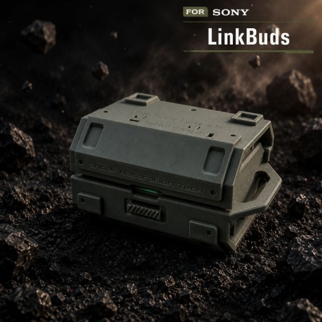 เคส FATBEAR Tactical Military Grade สำหรับ Sony WF-1000XM6 / WF-1000XM5 / WF-1000XM4 / WF-1000XM3 / LinkBuds / S
